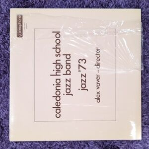 Rare Caledonia High School Jazz Band Jazz 73- Alex Vaver Director Vinyl Record